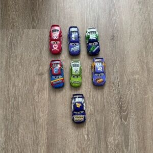 Disney Pixar Cars 7 piece LOT metal Cars
